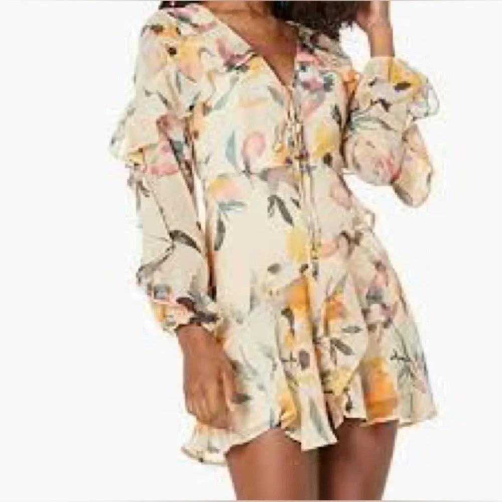 BCBGeneration Floral Long Sleeve Dress, Size 2